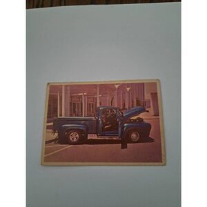Vintage 1965 Hot Rod Magazine 45 Spec Sheet Trading Card 1956 Ford Pick Up Truck